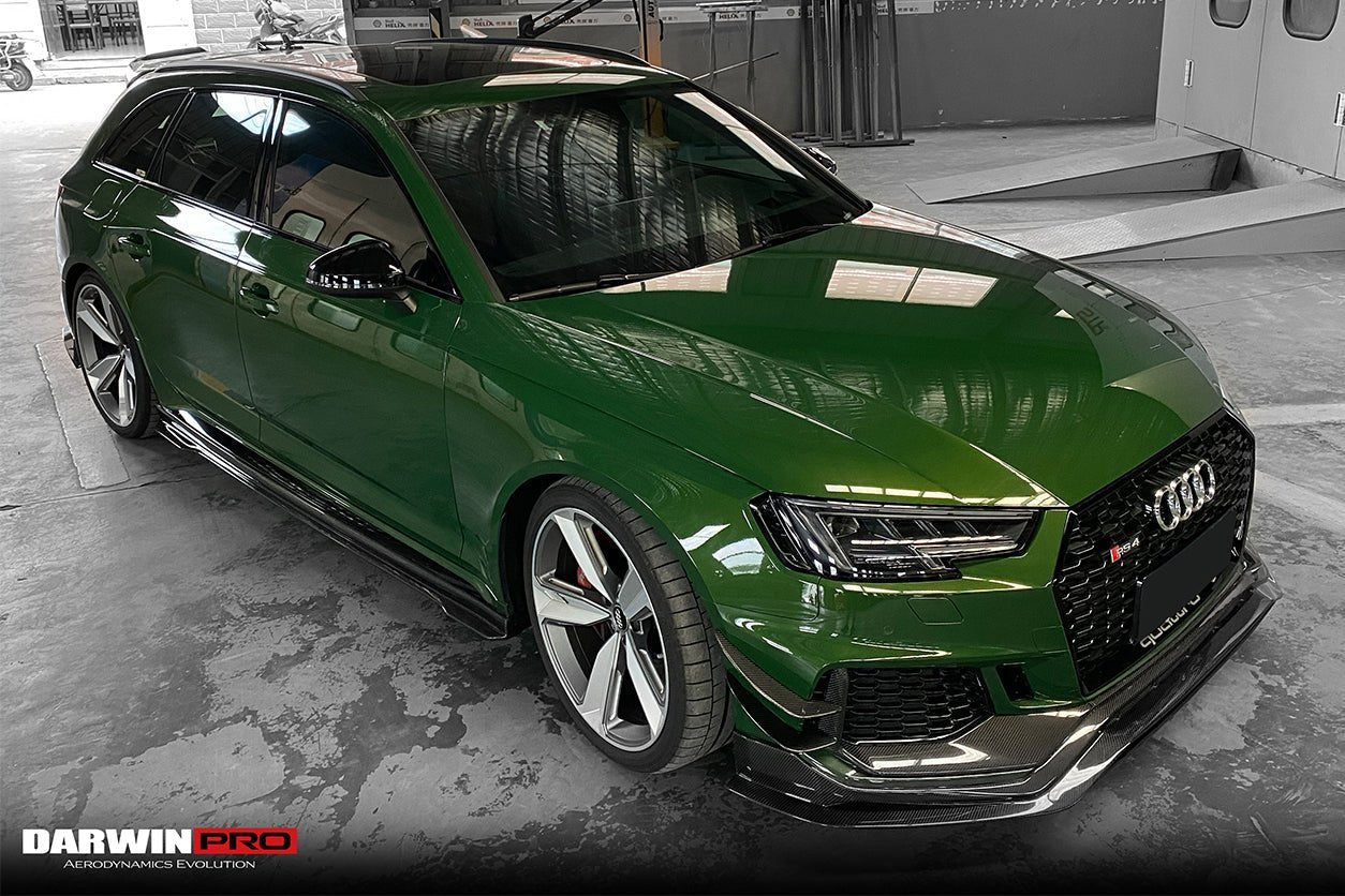 2017 - 2019 Audi RS4 B9 BKSS Style Front Canards
